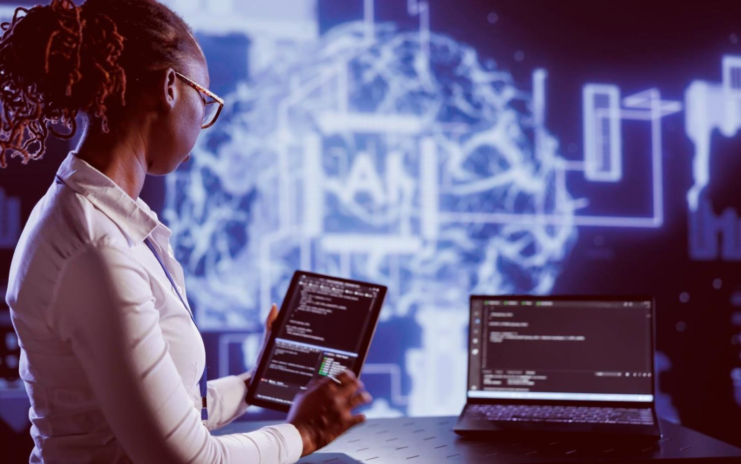 Student reviewing test coverage